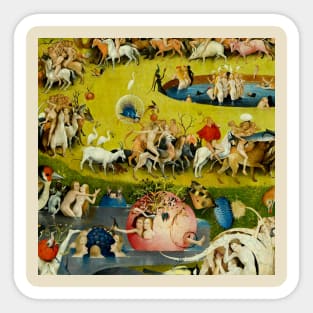 The Garden of Earthly Delights 3 Sticker